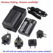BP-511 Battery or Charger for Canon EOS 20D 20Da 300D 30D 40D PowerShot G6 G5 G3