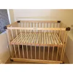 日本FARSKA 原木無毒多功能嬰兒床(BED SIDE BED)
