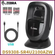 Zebra DS9308-SR4U2100AZW Desktop Hands-free 1D/2D Barcode Scanner w USB Cable