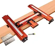 O'SKOOL Hinge Mate Accessory Installation Kit for Wooden Doors, Jambs, Latches, and Strike Plates - Jig Cuts Mortises up to 2-1/4" Wide by 5