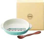 Santoku 17792 Children's Plate, Emerald Set, Boxed, Banko Ware, Children's Tableware, Ceramics Cultivation Set, Super Express Pattern