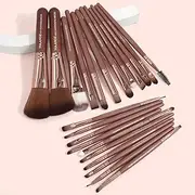 Set of 22 PCS Makeup Brush Kit for Foundation Liquid Blending Powder Eyeshadow Blush Cosmetics Concealer Brushes with Soft & Dense Bristles Assorted Color 2