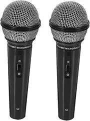 Abaodam 2pcs Children Props Microphone Cordless Microphone Prop Microphone Costume Microphone Kids Toys Microphone for Kids Fake Microphone Toy Microphone Toddler Plastic Cosplay Pretend