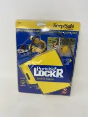 Vtg SENTRY Portable Lock'R Portable Locker for Valuables Gym Beach Pool Club