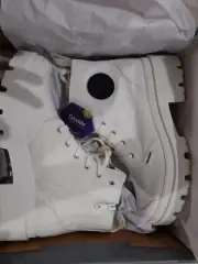 Palladium Pallabase Twill Boots White Size Women’s 7