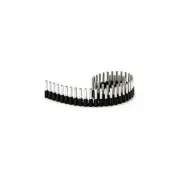 Bootlace Terminal Strip 1.5mm� Black 50 Pieces 1 Strip