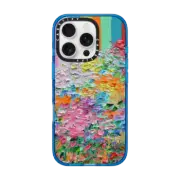 iPhone 16 Pro Impact Case MagSafe Compatible Floral Frequency