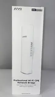 AIVO Networks 5.8GHz 300Mbps Professional Wi-Fi CPE Network Bridge ANCP3005Q