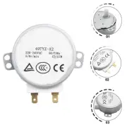 Microwave Oven Glass Tray Motor AC 220 240V with Silver Color and Round Shape