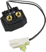 QASULER Motorcycle Starter Solenoid Relay, for, AN650 Burgman 650 2003 2004 2005 2006 2007 2008 2009 2010 2011 2012 2013 2014 15 16 Motorcycle Engine Start Relay