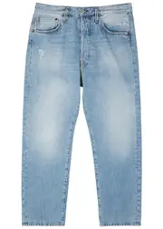 Acne Studios 2003 Distressed Straight-leg Jeans - Light Blue - 34 (W34 / L) 34 (W34 / L)