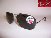 在飛比找Yahoo!奇摩拍賣優惠-光寶眼鏡城(台南) RayBan 小款飛行款偏光太陽眼鏡*抗