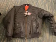 ROTHCO Lightweight Spring Military MA1 Flight Aviator Pilot Bomber Jacket MEDIUM