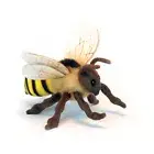 Honey Bee Winged Insect Hansa Realistic Animal Plush Toy 22cm **FREE DELIVERY**