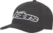 ALPINESTARS Blaze Flexfit Hat Black/White Fits S/M - 1039-81005-1020-S/M