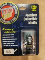 Norwegian Black Metal Enthusiast Citizen Brick Minifig Minifigure Brand New
