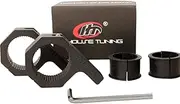 HOUSE TUNING Bar Clamps 2.25 inch -Pack 2, 2 1/4 inch Roll Bar Clamp Bracket,Led Light Mount Clamp,Roll Bar Mounting Brackets,Tube Light Mount for Light Bar (2.25" Clamp - Pack 2)