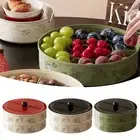 Multi-layer Snacks Household Candy Box Vintage Grid Nut Storage Boxes