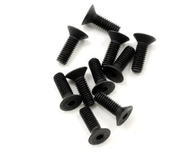 Kyosho 4x12mm Flat Head Hex Screw (10) [KYO1-S34012H]