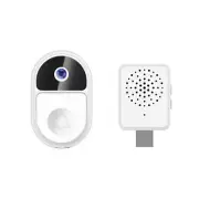 Wifi Door Bell 1080P Real Time Tuya Smart Doorbell Intercom Door Bell5812