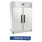 Polar G-Series 2 Door Upright Fridge Stainless Steel 1200Ltr • PAS-DL895-A