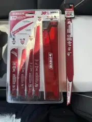 Irwin 14 Piece Bi-Metal Reciprocating Saw Blade Set, 12in Carbide Teeth General