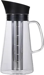 xinyee Cold Extraction Kettle Cold Maker Cold Coffee Kettle Iced Coffee Make Machine Glass Stainless Steel Airtight Cold Coffee Maker Kettle