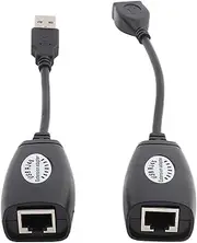 USB 2.0 to RJ45 Ethernet Extension Adapter Cable, Extends USB Devices Up to 150ft, Powered by USB Port Extension Cable Network Wired LAN for OS X