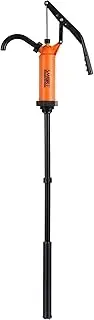 SMART JERRY - 55 Gallon Drum Pump | Heavy Duty Manual Barrel Pump for Water, DEF & Corrosive Liquids | 9-14 oz per Stroke Lever Action Design​ | Fits 5-55 Gallon Drums
