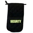Security - Novelty Gift Double Mitt Oven Gloves Double Kitchen Chef BBQ Mitts