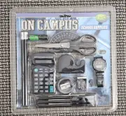 Vintage • School • Digital Watch Calculator Ruler Scissor Pencil Sharpener Set