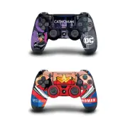 OFFICIAL DC WOMEN CORE COMPOSITIONS VINYL SKIN DECAL FOR DUALSHOCK 4 CONTROLLER