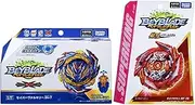 TOMY Beyblade Burst B-187 Starter Saber Valkyrie .Sh-7 + B-179 Booster Death Solomon .MF 2B