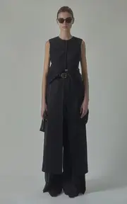 [Heirlome] Danielle Silk-Wool Cropped Top
