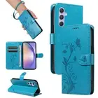 PU Leather Flip Wallet Cover+Wrist Strap For Samsung Galaxy A54 A35 A22 A15 A05