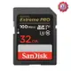 SanDisk 32GB 32G SD【100MB/s Extreme Pro】SDXC SDSDXXO-032G 4K U3 A2 V30 相機記憶卡