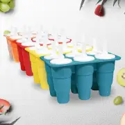 Silicone Ice Cream Mold Freeze Cube Maker Ice-lolly Dessert Mould DIY Tools