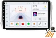 Car Stereo Android 13.0 Radio for 2012-2020 Peugeot 2008 208 GPS Sat Navigation 10.1'' Touchscreen DVD Multimedia Video Player FM BT Receiver with Carplay 4G 5G WiFi DSP SWC,Y500s