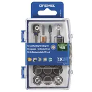 Dremel EZ727-02 EZ Lock Sanding & Grinding 18-Piece Rotary Tool Accessory Kit