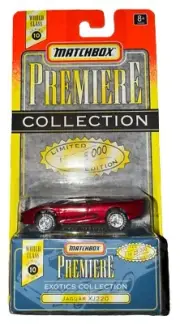 Matchbox Superfast Premiere Collection Jaguar XJ220 Real Riders New In Package