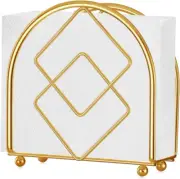 Vertical Napkin Holder for Dining Table Décor, Freestanding Metal Paper Holder f