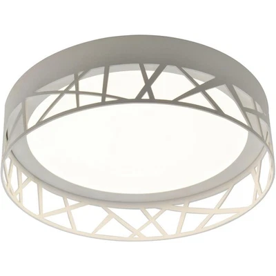 AFX Inc. BOF121400L30D1WH Boon LED 12 inch White Flush Mount Ceiling Light