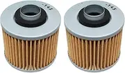 Motorcycle Oil Filter For XV535 535 XVS1100 V-Star Custom 1100 XV250 250 TDM850 850 XT250 247(2 pcs)