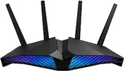 ASUS DSL-AX82U AX5400 Dual Band WiFi 6 xDSL Modem Router [AU Version] - WiFi 6 802.11ax, AURA RGB, Lifetime Free Internet Security, Mesh WiFi support, Gear Accelerator, Adaptive QoS, Port Forwarding