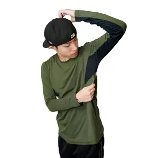 【GODSON】男吸濕排汗衣 防曬長袖 登山長袖 運動上衣(台灣製 抗UV50+)