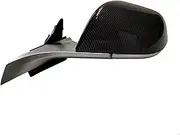 Auto Side Rear View Mirror Assembly Compatible For Tesla Model 3 2020-2023 149558700C Car Electric Adjustment Electric Folding Heating(Green)