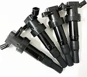 PEIKEDA 4 Pcs OEM 2730103200 Ignition Coil Fit For Hyundai 2014 Accent OEM 2730103200 I25 L4 1.4L 27301-03200 27301 03200