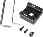 TINEASUR Professional Camera Accessory Flash Shoe Mount Adapter 1/4 Hole Flash Stand Adapter Stable Base for Monitors
