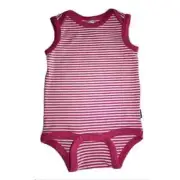 NEW Bonds Striped Stretchie Snapsuit Size 00