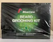 Blue Care Beard Grooming Kit (comb, Oil, Balm, Scissors) Exp 11/26 TORN PACK